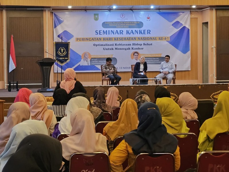 Pemprov Riau Ajak Warga Cegah Kanker dengan Cara Hidup Sehat