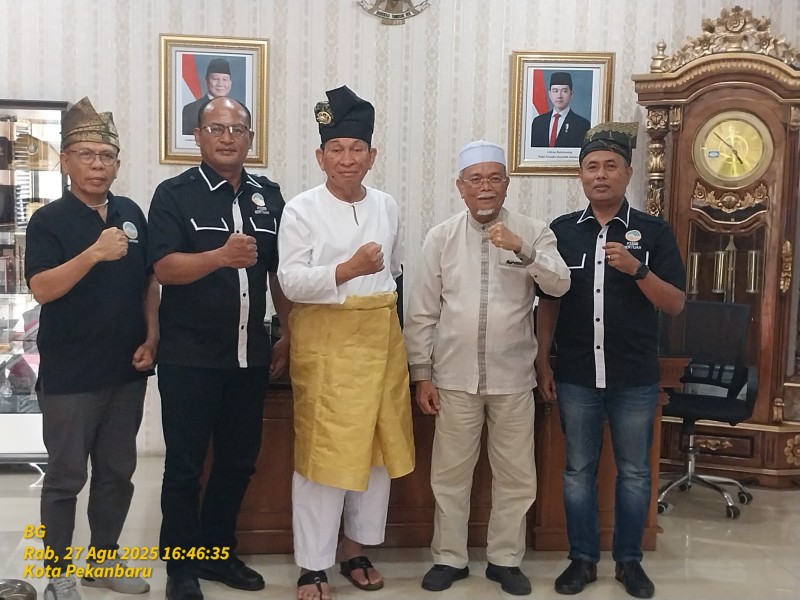 Pengurus PPSBB Diterima Ketua Umum LAM Riau