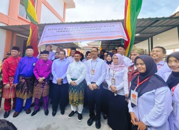 Sekolah Rakyat Tingkat SMA Diresmikan, Gubri : Diharapkan Bisa Putuskan Rantai Kemiskinan