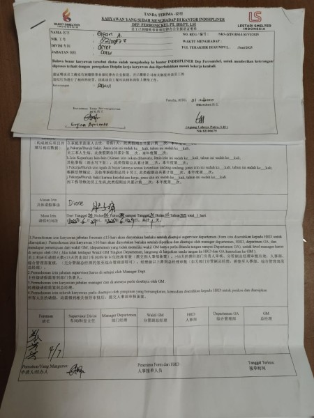 Perjuangan Ervan Berbuah Manis, Surat Izin Sakitnya di Tandatangani oleh Pengawas