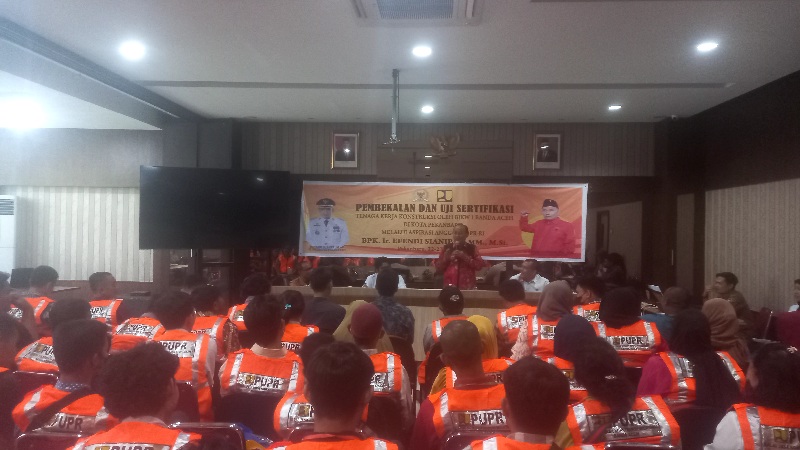 Siapkan Tenaga Kerja Konstruksi Bersertifikasi, Effendi Sianipar: Kegiatan Ini Berikan Manfaat Positif