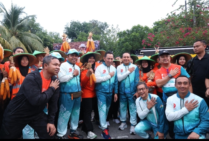 Bhayangkara Run, Upaya Pemprov dan Polda Riau Gaungkan Cinta Lingkungan dan Penyelamatan TNTN