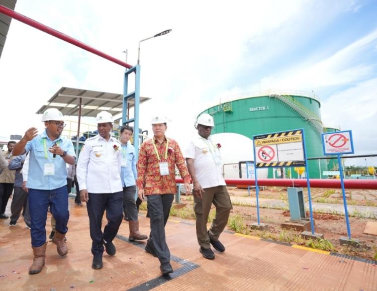 Olah Limbah Cair Sawit jadi Listrik, PLTBg TSE Group Pelopor Energi Terbarukan di Papua