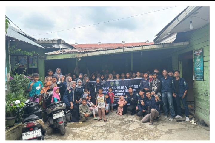 HIMEP UIR Gelar Kegiatan Berbagi dan Buka Puasa Bersama di Panti Asuhan