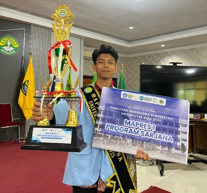Ebel Vigrajuska Asri Siap Menjadi yang Terbaik di Pilmapres Unri 2025