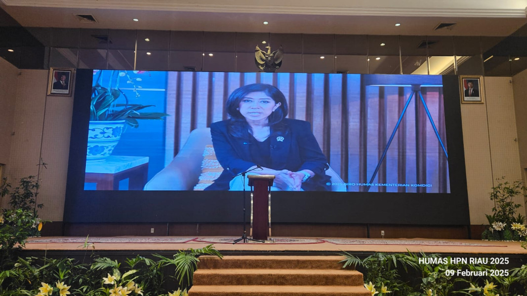 Puncak Peringatan HPN 2025 di Riau, Menkomdigi: Momen Merayakan Keberanian, Integritas, dan Semangat Juang