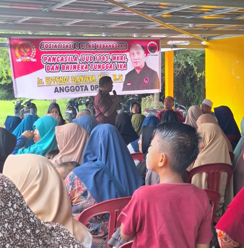 Effendi Sianipar Perkuat Pemahaman Empat Pilar di Kota Pekanbaru