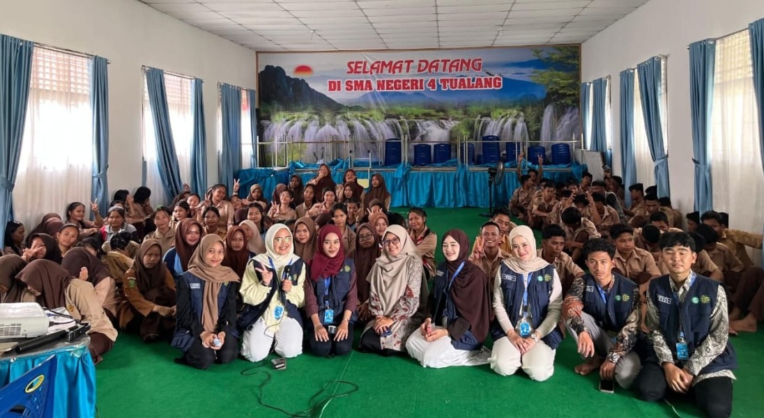 Mahasiswa KKN-MAS Taja Sosialisasi Kepemimpinan dan Public Speaking di SMA Negeri 04 Desa Tualang
