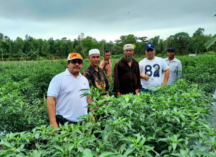 Haji Rafee Beri Bantuan Modal Usaha untuk Kelompok Tani Bina Anak Bangsa Sungai Selari