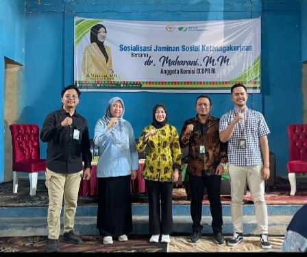 Anggota Komisi IX DPR RI Dorong Optimalisasi BPJS Ketenagakerjaan di Rohil