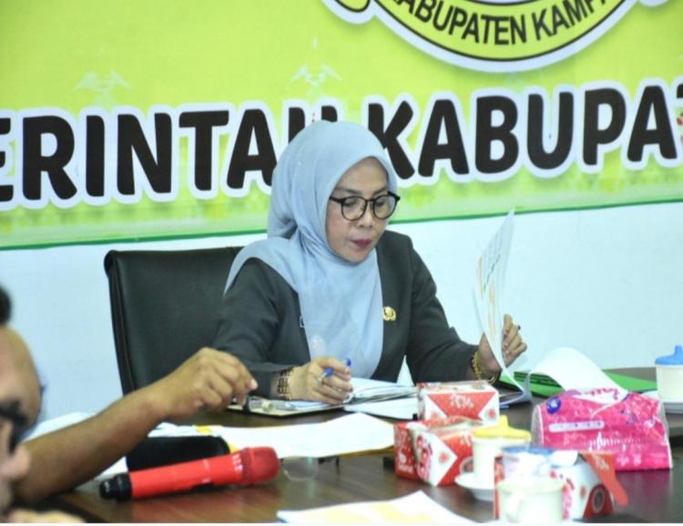 Rapat Dengan BPS, Pemkab Kampar Usulkan Pembangunan Pabrik Minyak Goreng untuk Kendalikan Inflasi