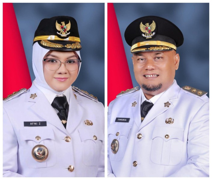 Pelantikan Bupati dan Wakil Bupati Siak Dihadiri Mantan Menteri LHK