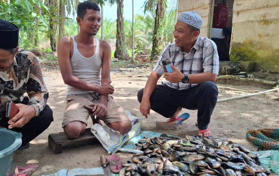 Habis Kampanye, Cawabup Bagus Santoso Lanjut Blusukan dan Jumpa Tomas Rijan